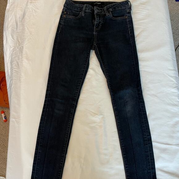 Liverpool jeans, size 2. Full length. Skinny jeans. Dark wash - Picture 3 of 5